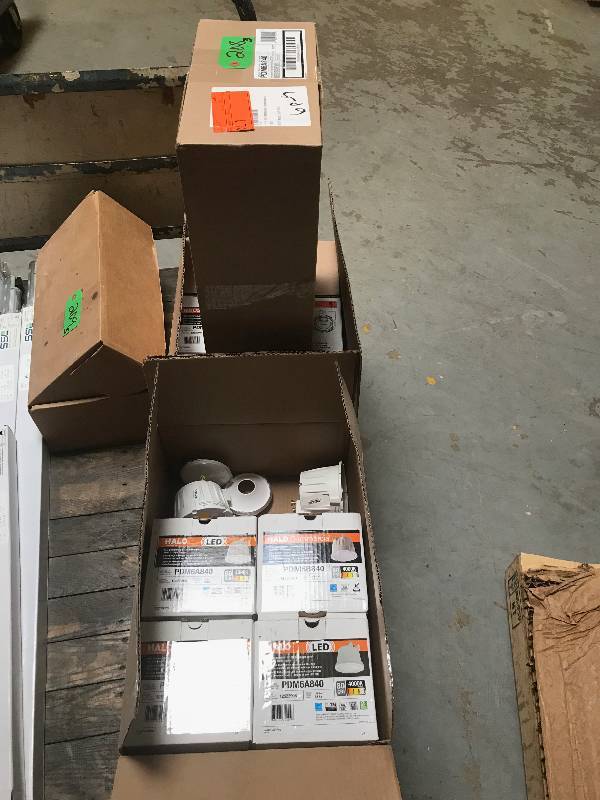 3 BOXES OF RECESSED LED LIGHT ENGINES