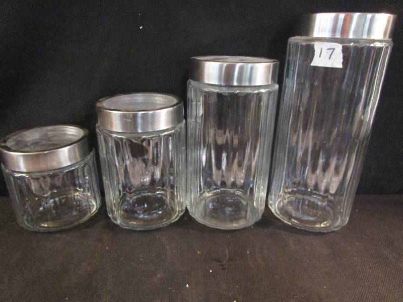 lot 24 image: Canister Set