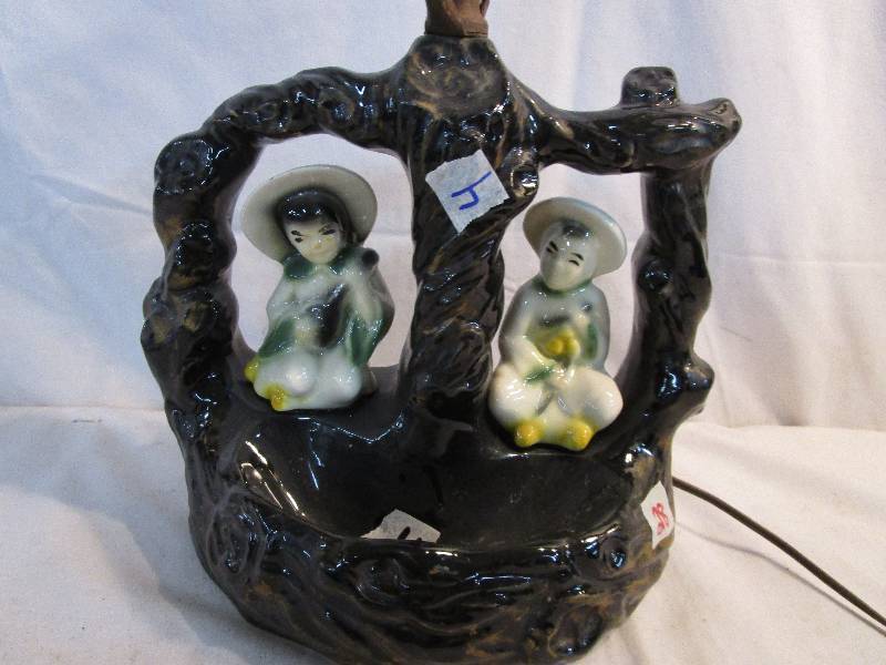 lot 28 image: Oriental Lamp