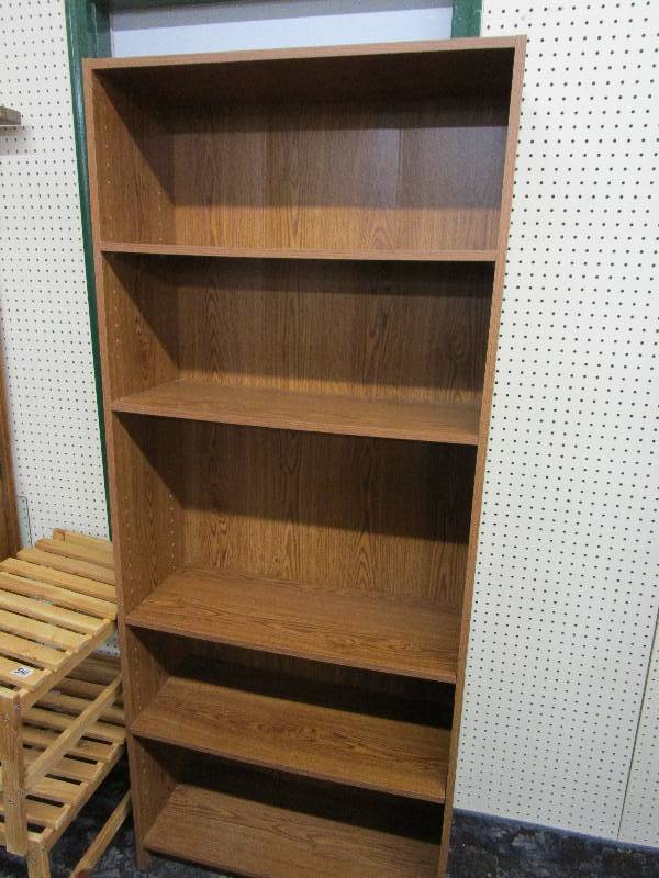 lot 108 image: Book Shelf with Adjustable Shelves