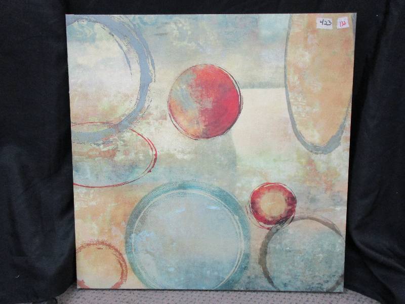 lot 132 image: Canvas Art
