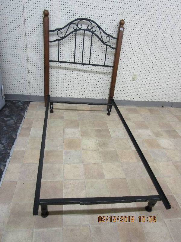 lot 149 image: Twin Headboard and Frame