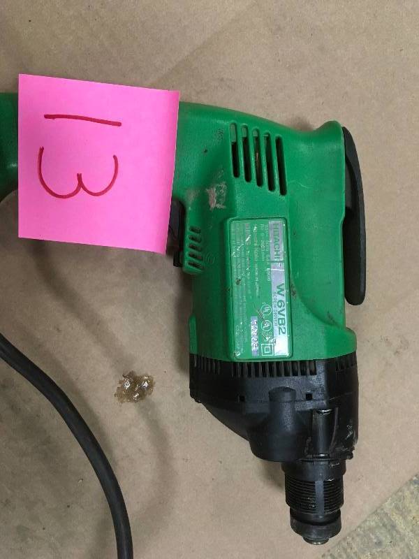 lot 13 image: Hitachi W6VB2 Drywall Screw Gun Tested in working condition