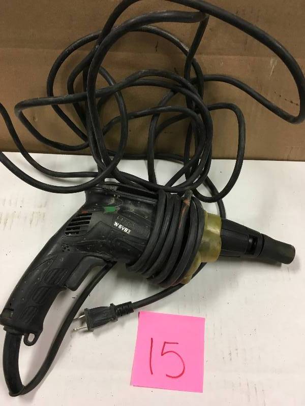 lot 15 image: Hitachi Drywall Screw Gun Tested in working condition