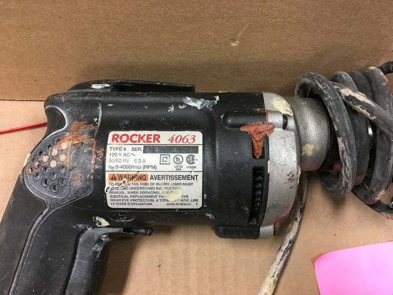 lot 20 image: Rocker Screw Gun 4063 Tested in working condition
