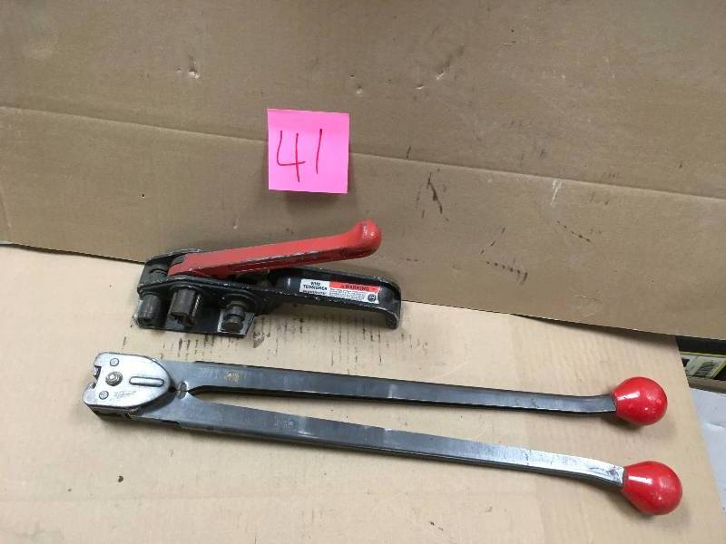 lot 41 image: Signode Tensioner and Crimper Tested in working condition
