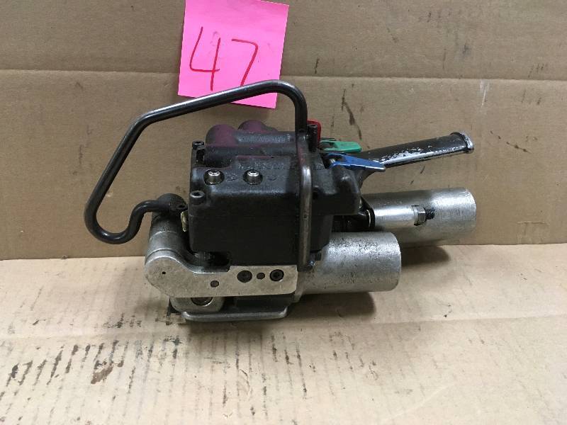 lot 47 image: Signode Phneumatic Strapping Combo Tool Tested in working condition