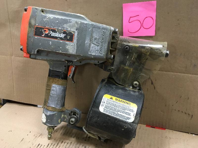 lot 50 image: Paslode Phneumatic Coil Nailer Tested in working condition