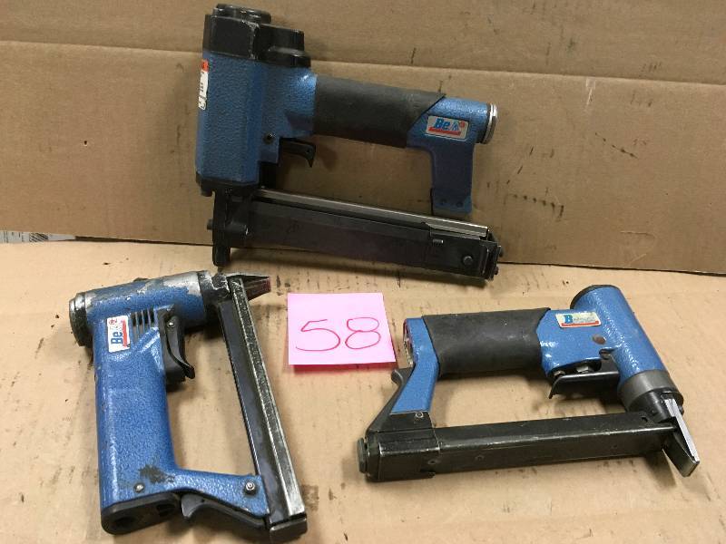 lot 58 image: BeA Stapler - Lot of 3 Tested in working condition