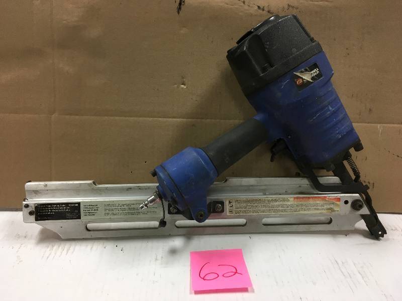 lot 62 image: Cambell Hausfeild  Clipped Head Framing Nailer NS349000 Tested in working condition
