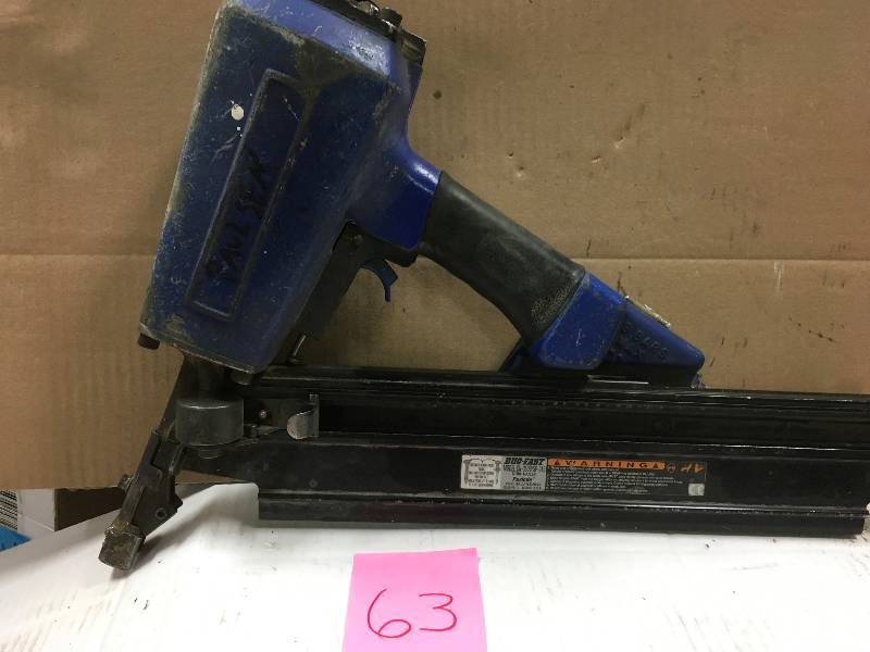 lot 63 image: Duo-Fast CN-350BSP-215  Strip Nailer Tested in working condition