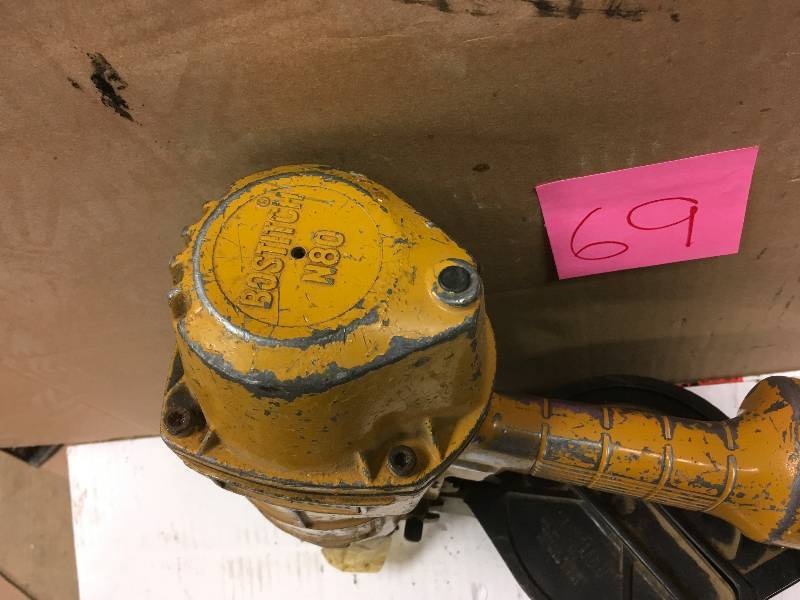 lot 69 image: Bostitch N80 Coil Framing Nailer Tested in working condition