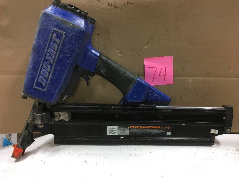 lot 74 image: Duo-Fast CN-350BSP-215  Strip Nailer Tested in working condition