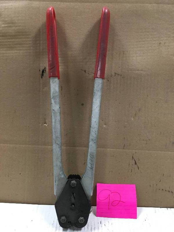 lot 92 image: Banding Crimping Tool Tested in working condition