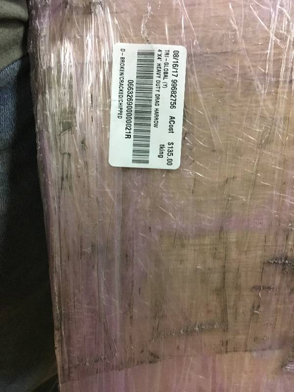 Field Tuff Heavy Duty Drag Harrow open box