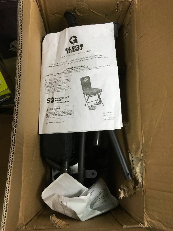 Guide Gear Swivel Blind Seat  open box
