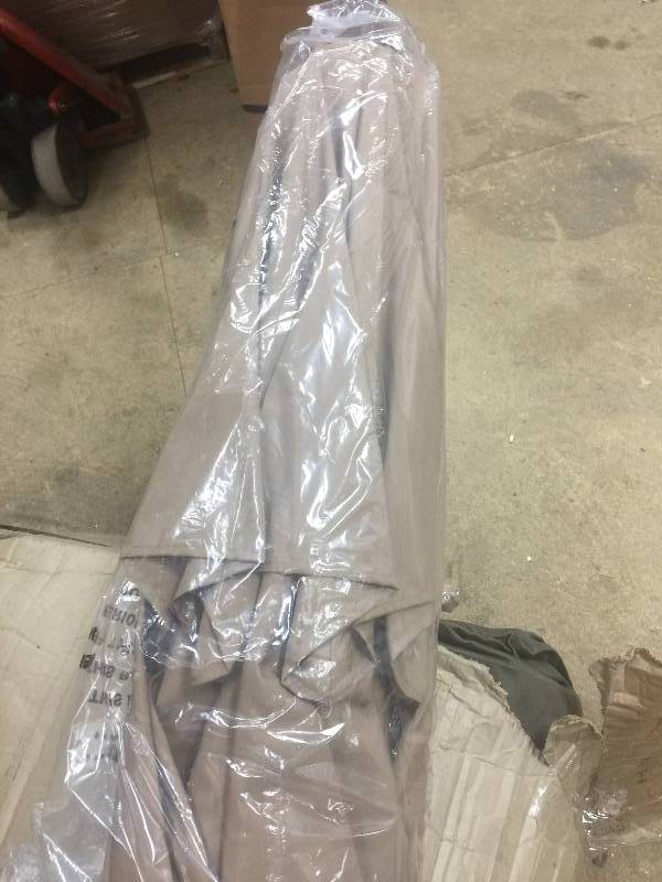 Castlecreek Khaki 10 Double Layer Umbrella  open box