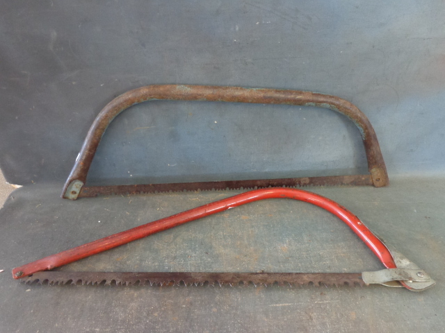 lot 16 image: Bow Saws