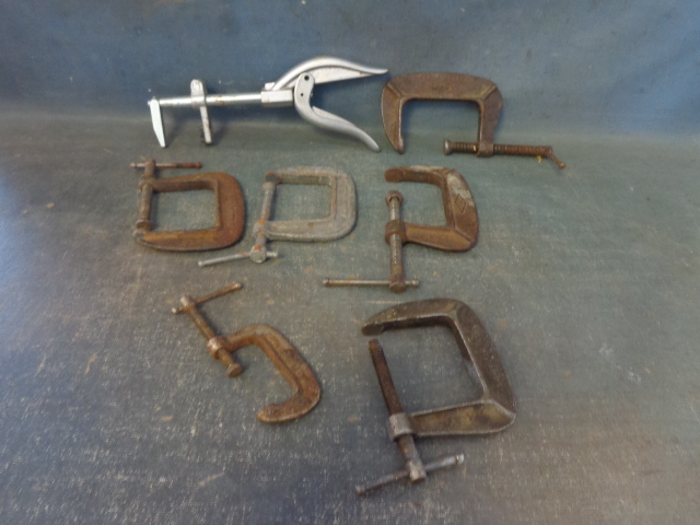 lot 58 image: C - Clamps