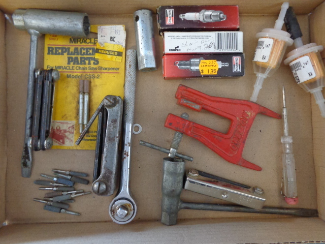 lot 79 image: Fuel Filters, Spark Plugs and More