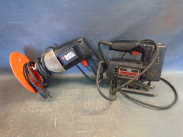 lot 161 image: Electric Drill and Jigsaw