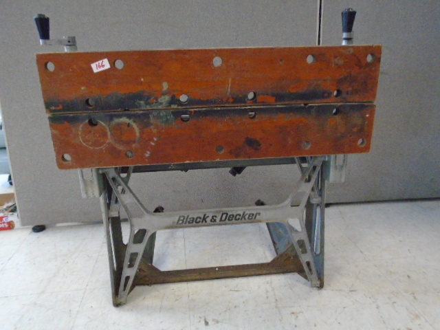 lot 166 image: Black and Decker Work Mate