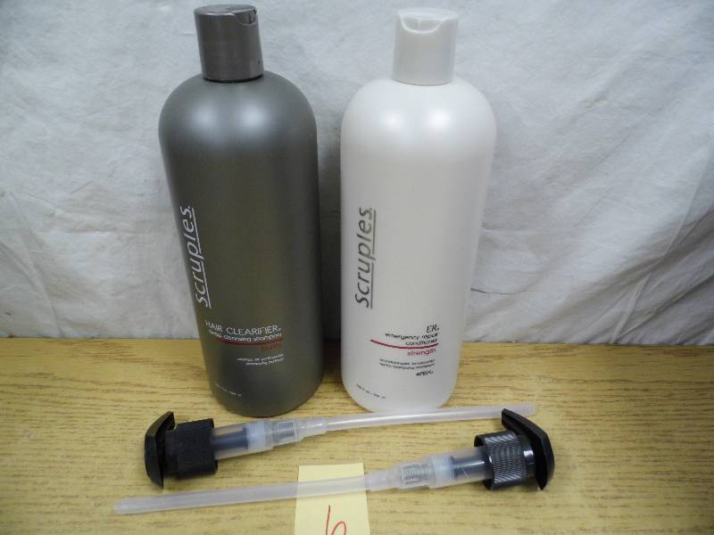 lot 6 image: Scruples Shampoo - Conditioner w Pumps