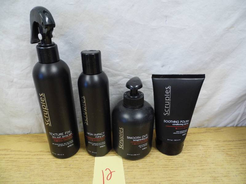 lot 12 image: Scruples Styling Products