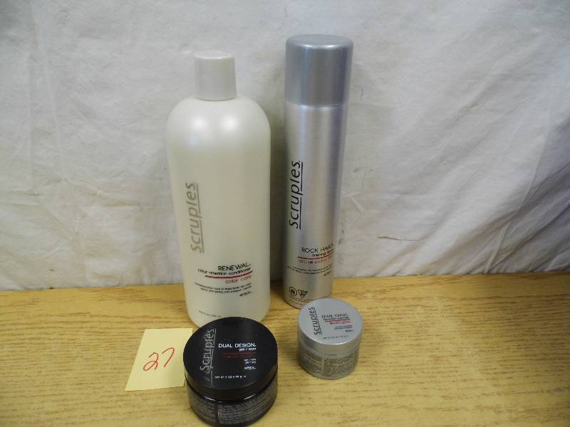 lot 27 image: Scruples Hair Care Products