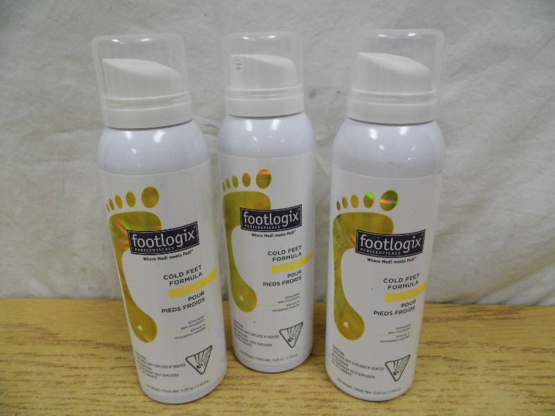 lot 62 image: Footlogix - Cold Feet Formula