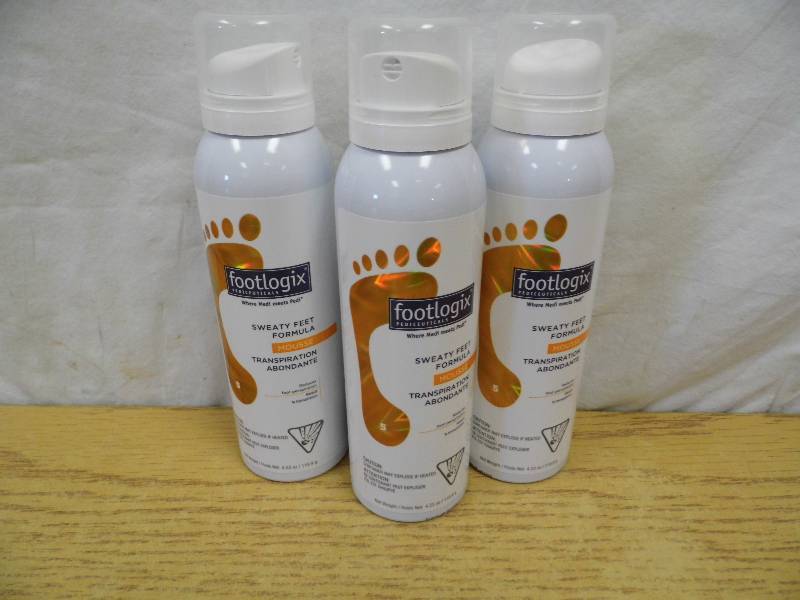 lot 64 image: Footlogix - Sweaty Feet Formula