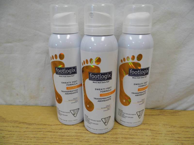 lot 67 image: Footlogix - Sweaty Feet Formula
