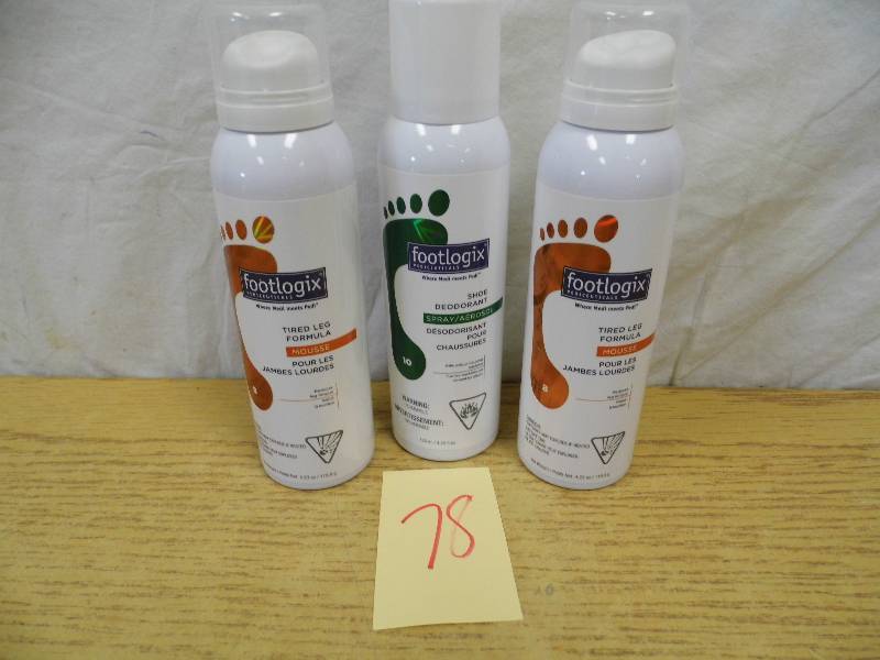 lot 78 image: Footlogix - Variety Pack