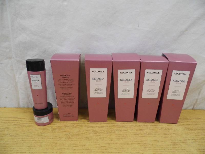 lot 92 image: Lot of 5 Goldwell Kerasilk Color Shampoo