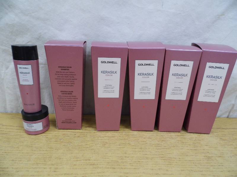 lot 94 image: Lot of 5 Goldwell Kerasilk Color Shampoo