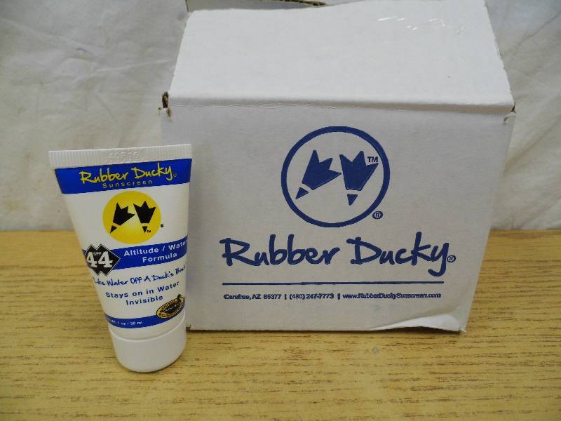 lot 98 image: Lot of 12 Rubber Ducky SPF 44