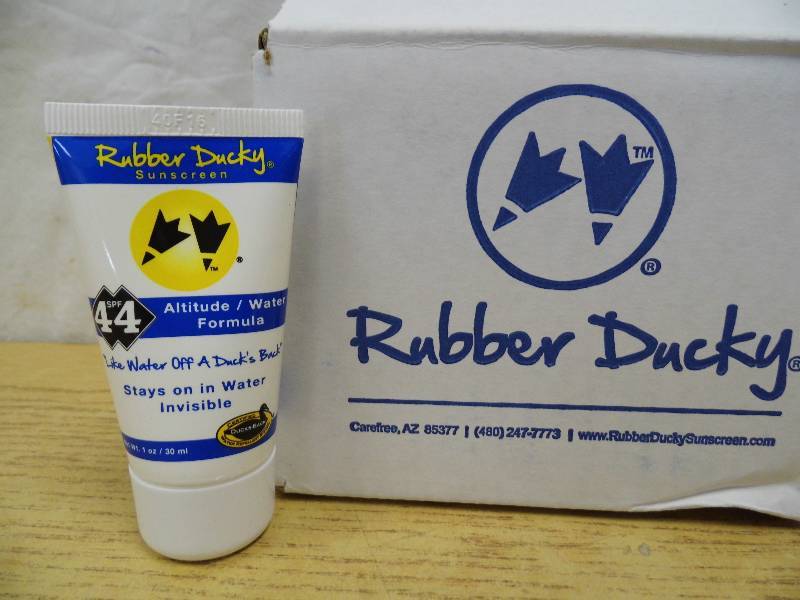 lot 100 image: Lot of 12 Rubber Ducky SPF 44