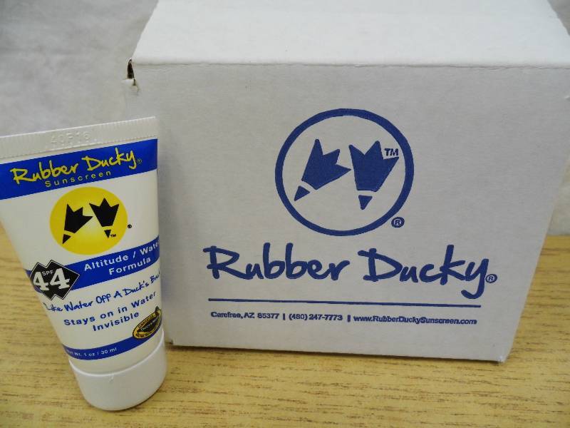 lot 102 image: Lot of 12 Rubber Ducky SPF 44