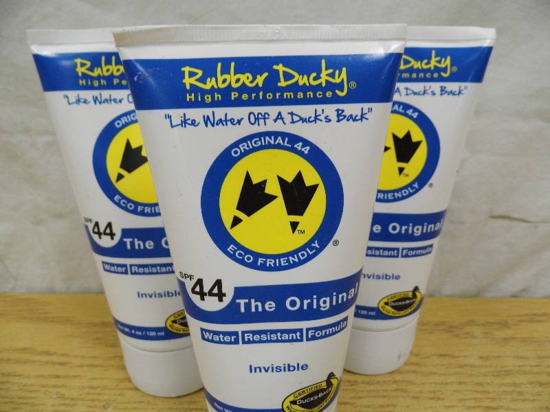 lot 107 image: Lot of 3 Rubber Ducky SPF 44