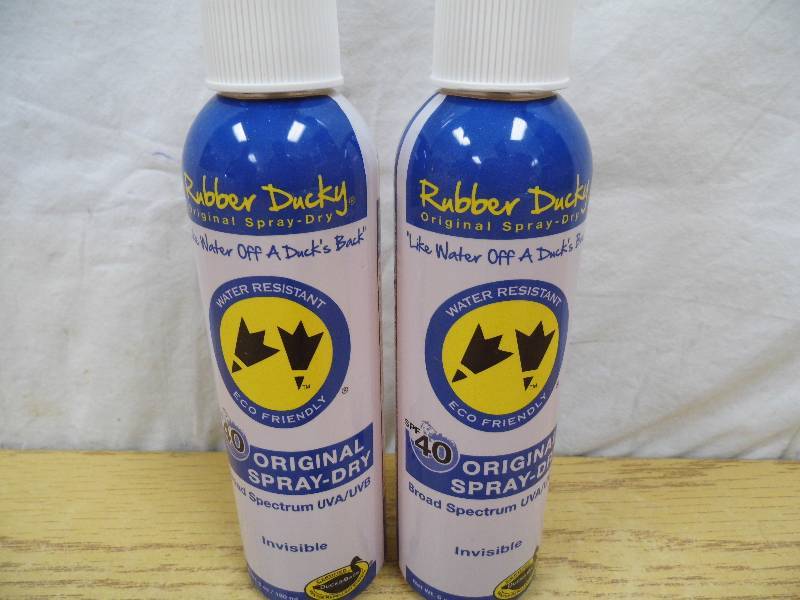lot 115 image: Lot of 2 Rubber Ducky SPF 44