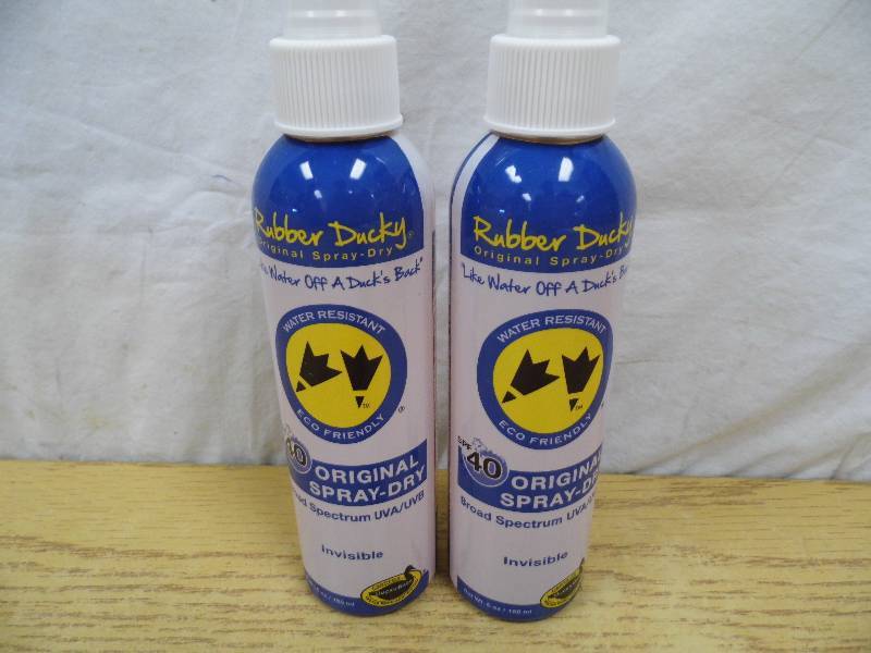 lot 116 image: Lot of 2 Rubber Ducky SPF 44