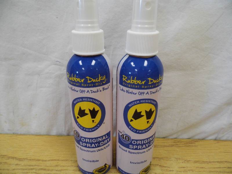 lot 117 image: Lot of 2 Rubber Ducky SPF 44
