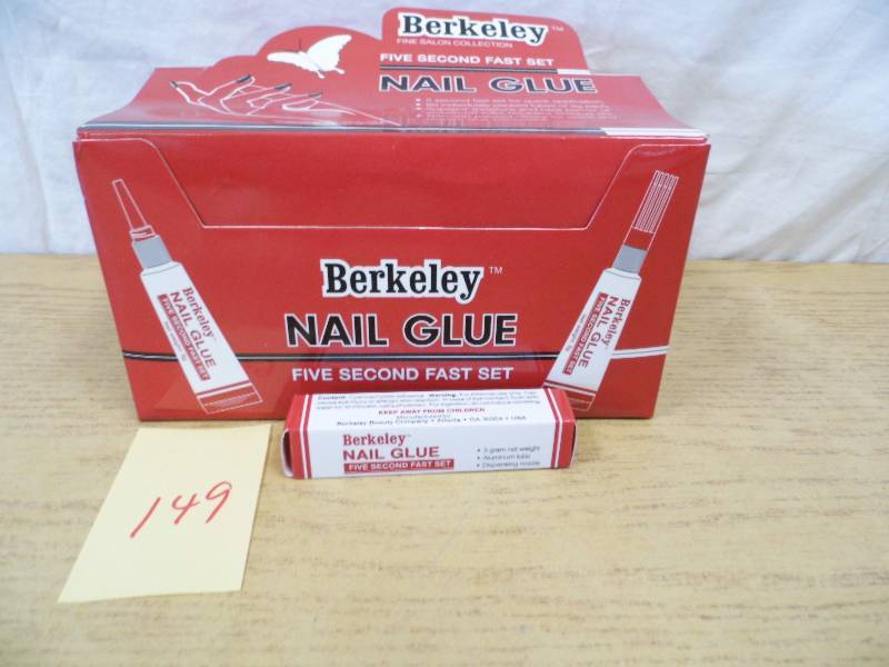 lot 149 image: Lot of 46 Berkeley Nail Glue