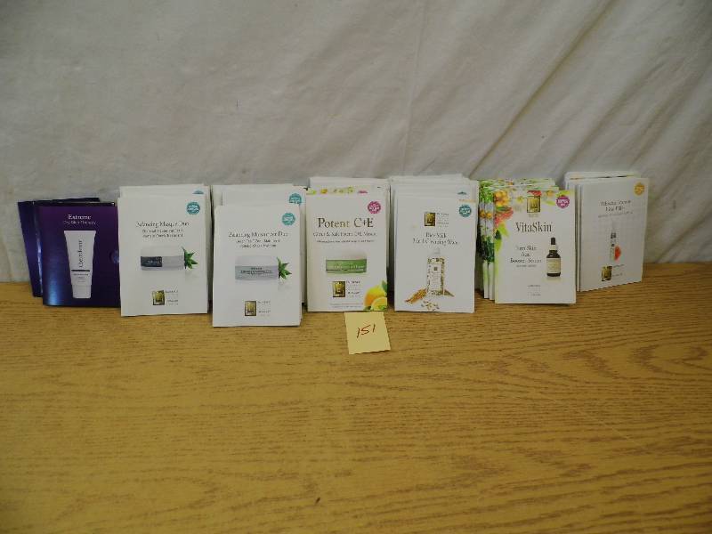 lot 151 image: Assorted Skin Care Product Samples