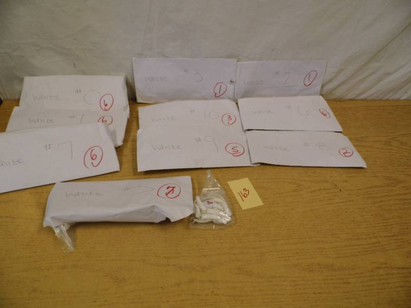 lot 163 image: Assorted White Nails