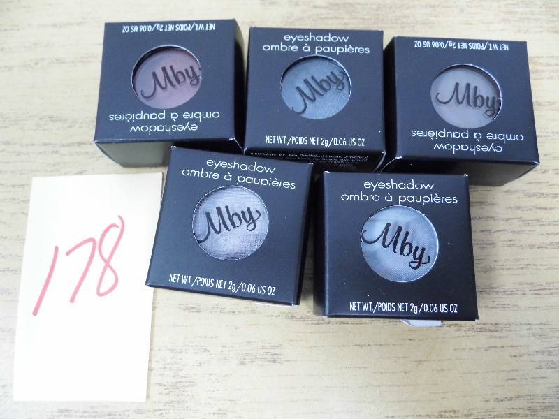 lot 178 image: Lot of 5 MBY Eyeshadow