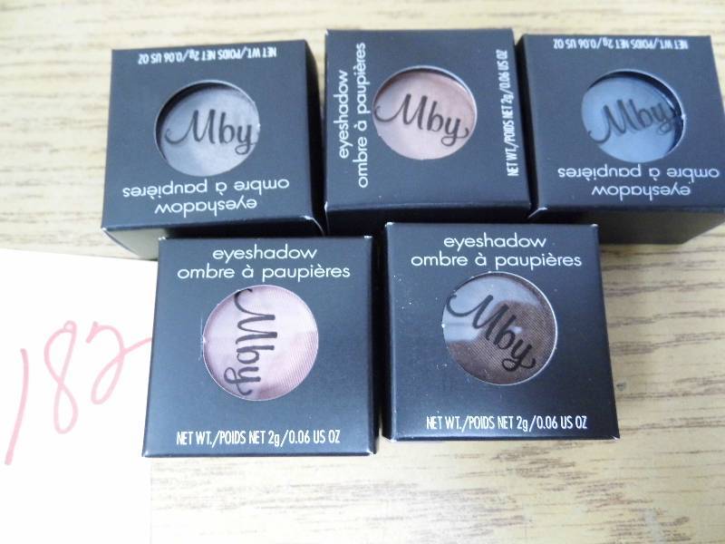 lot 182 image: Lot of 5 MBY Eyeshadow