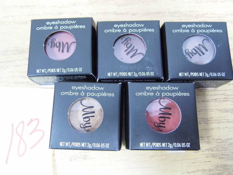 lot 183 image: Lot of 5 MBY Eyeshadow