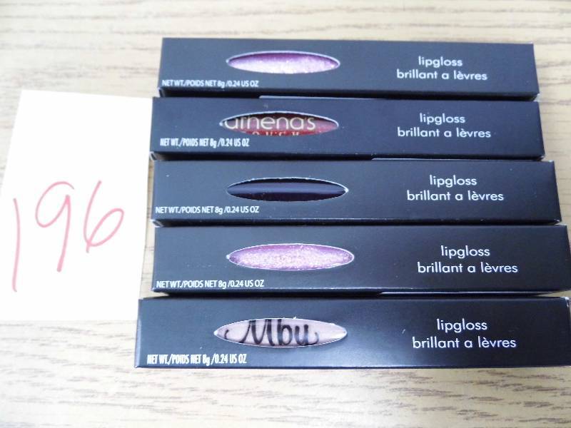 lot 196 image: Lot of 5 MBY Lip Gloss
