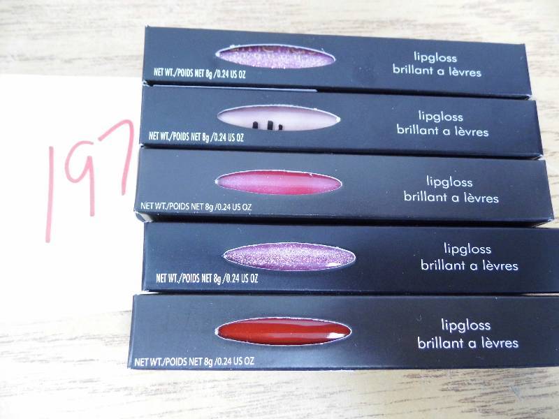 lot 197 image: Lot of 5 MBY Lip Gloss
